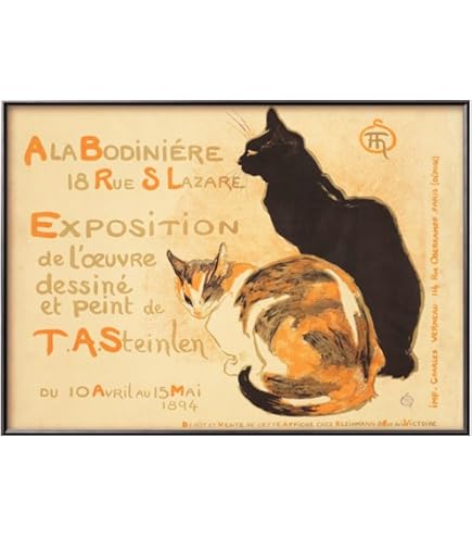 Amazon.co.jp: ポスター テオフィル アレクサンドル スタンラン A la